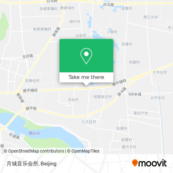 月城音乐会所 map