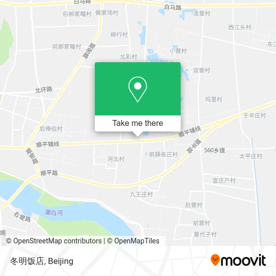 冬明饭店 map