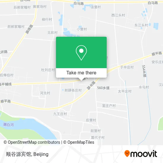顺谷源宾馆 map
