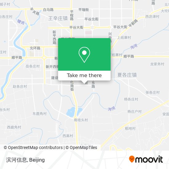 滨河信息 map