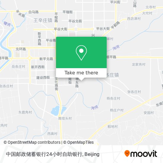 中国邮政储蓄银行24小时自助银行 map