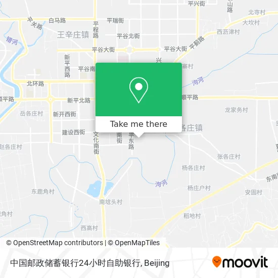 中国邮政储蓄银行24小时自助银行 map