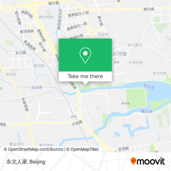 东北人家 map