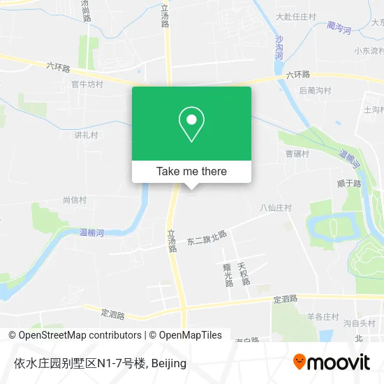 依水庄园别墅区N1-7号楼 map