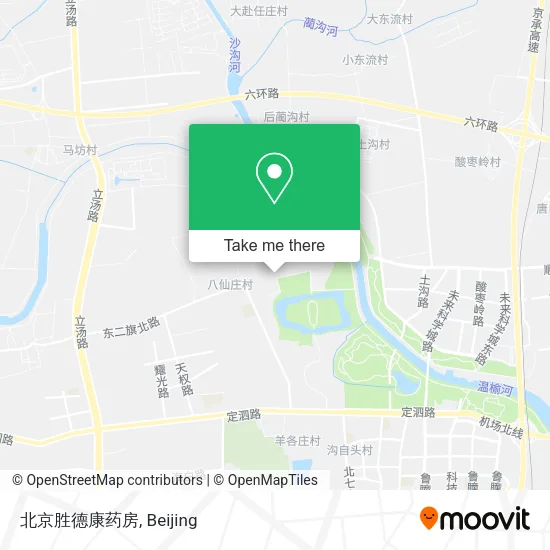 北京胜德康药房 map
