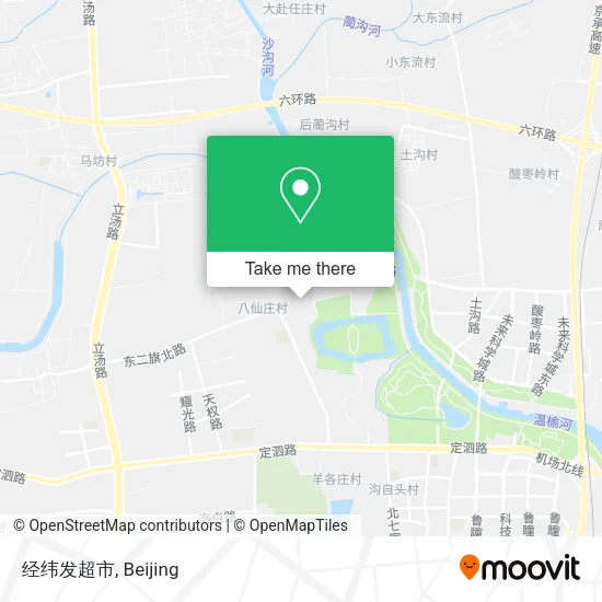 经纬发超市 map