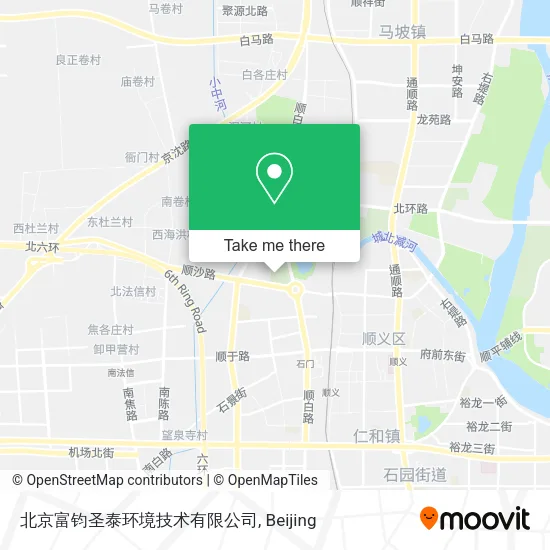 北京富钧圣泰环境技术有限公司 map