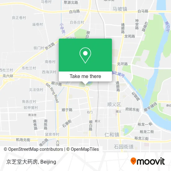 京芝堂大药房 map