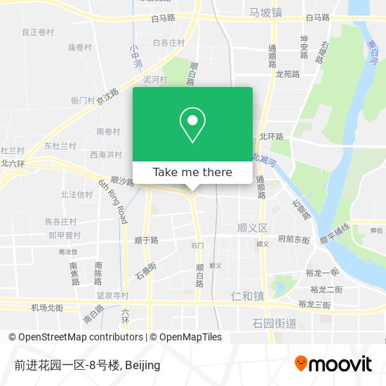 前进花园一区-8号楼 map