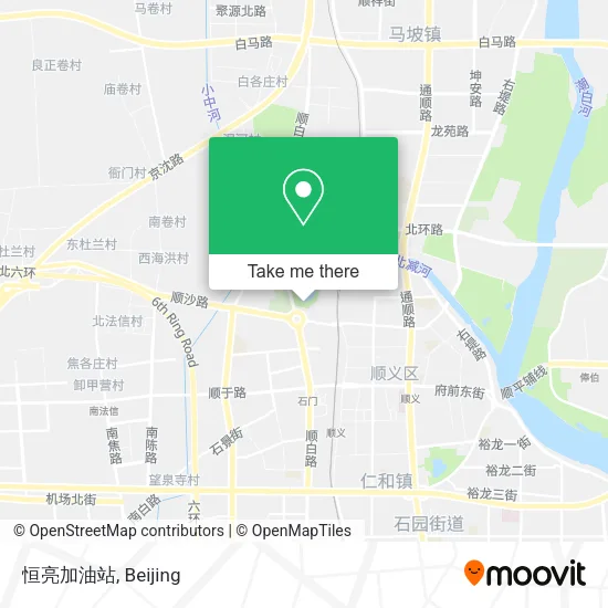 恒亮加油站 map