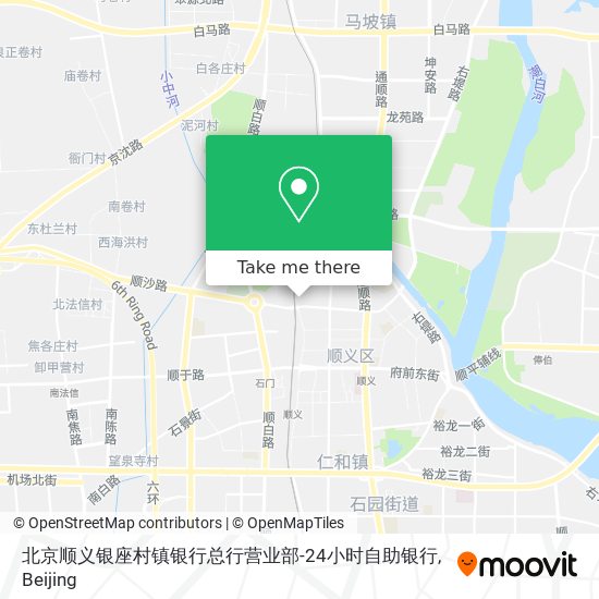 北京顺义银座村镇银行总行营业部-24小时自助银行 map
