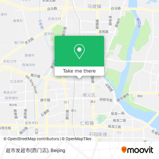 超市发超市(西门店) map