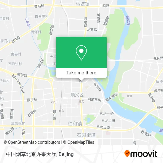 中国烟草北京办事大厅 map