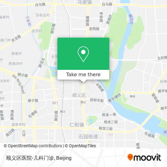 顺义区医院-儿科门诊 map