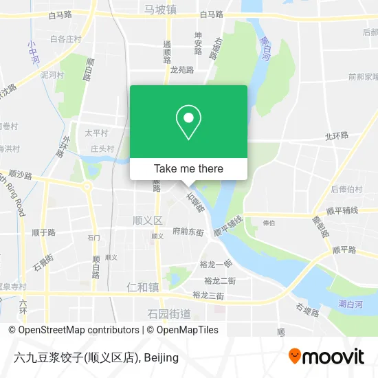 六九豆浆饺子(顺义区店) map