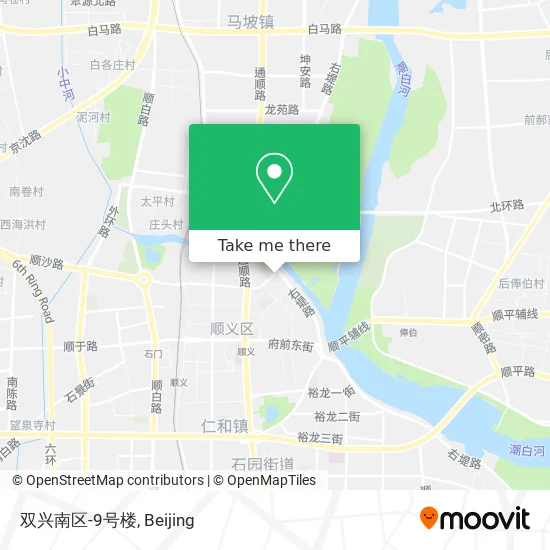 双兴南区-9号楼 map