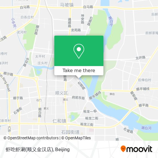 虾吃虾涮(顺义金汉店) map