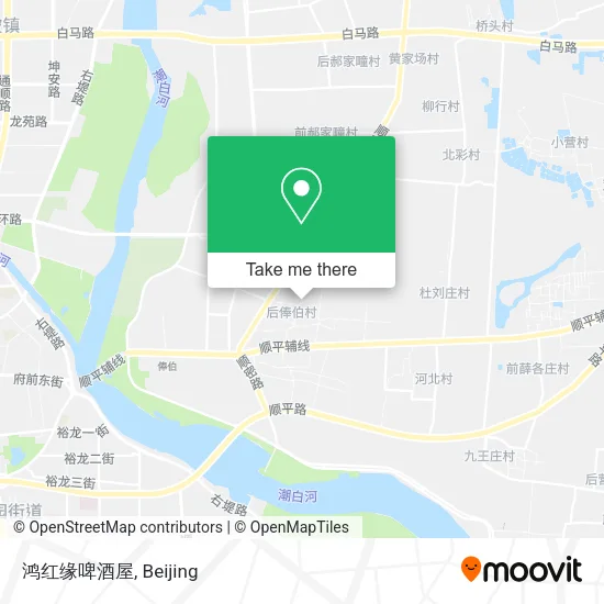 鸿红缘啤酒屋 map