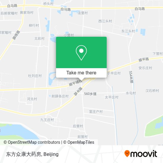 东方众康大药房 map