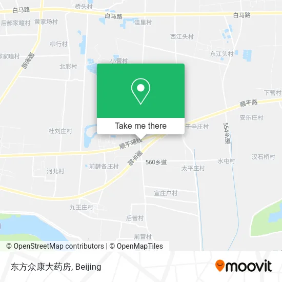 东方众康大药房 map