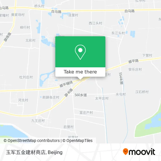玉军五金建材商店 map