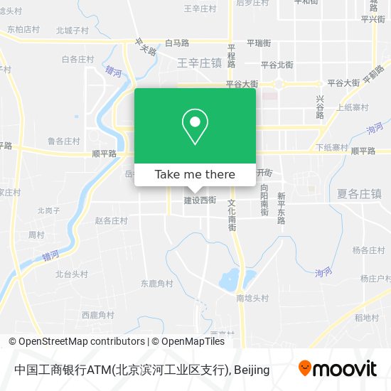 中国工商银行ATM(北京滨河工业区支行) map