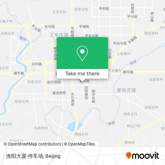 渔阳大厦-停车场 map