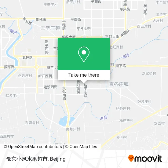 豫京小凤水果超市 map