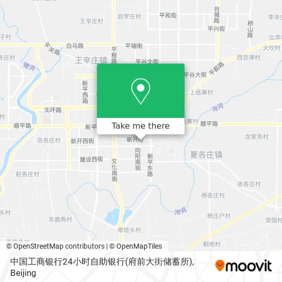 中国工商银行24小时自助银行(府前大街储蓄所) map