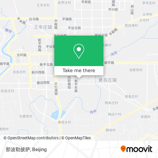 那波勒披萨 map
