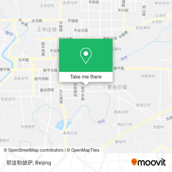 那波勒披萨 map