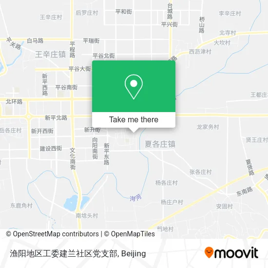 渔阳地区工委建兰社区党支部 map