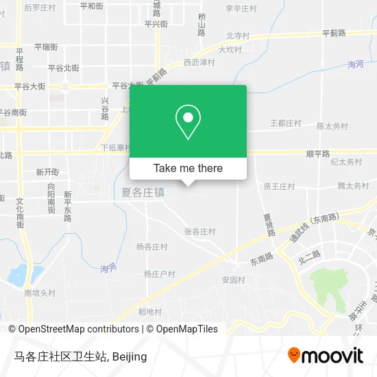 马各庄社区卫生站 map
