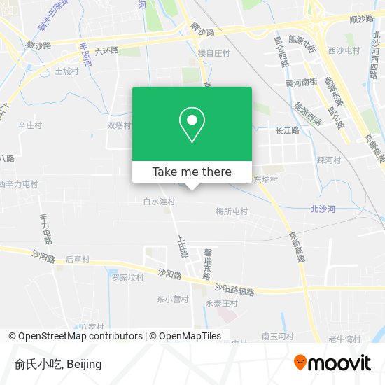 俞氏小吃 map