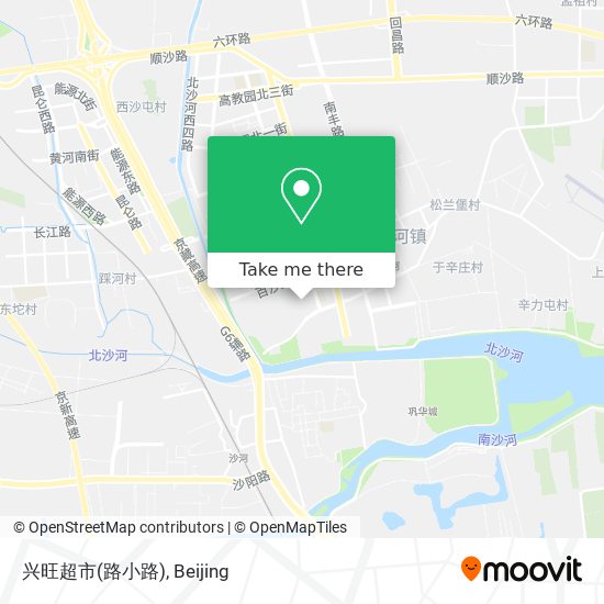 兴旺超市(路小路) map