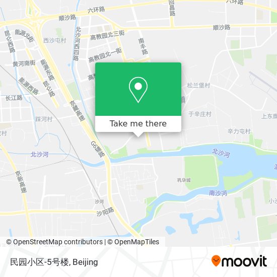 民园小区-5号楼 map