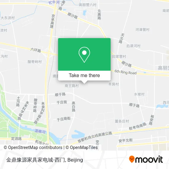 金鼎豫源家具家电城-西门 map