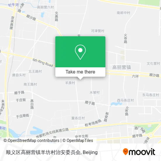 顺义区高丽营镇羊坊村治安委员会 map