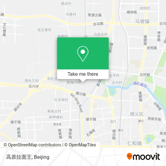 高原拉面王 map