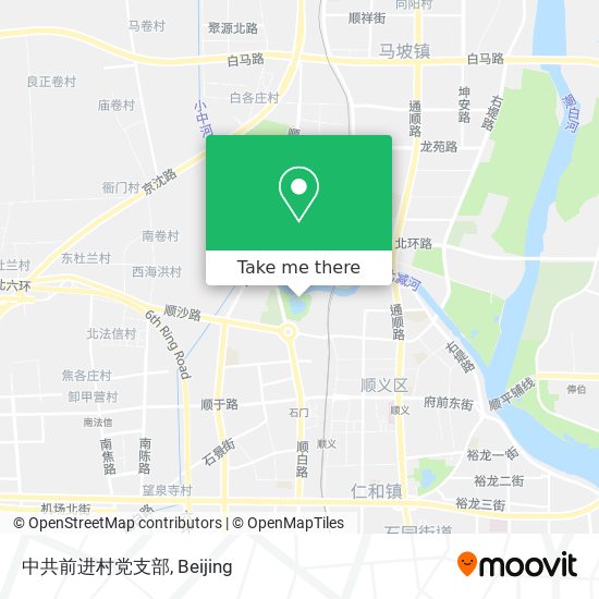 中共前进村党支部 map