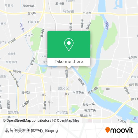 茗茵阁美容美体中心 map