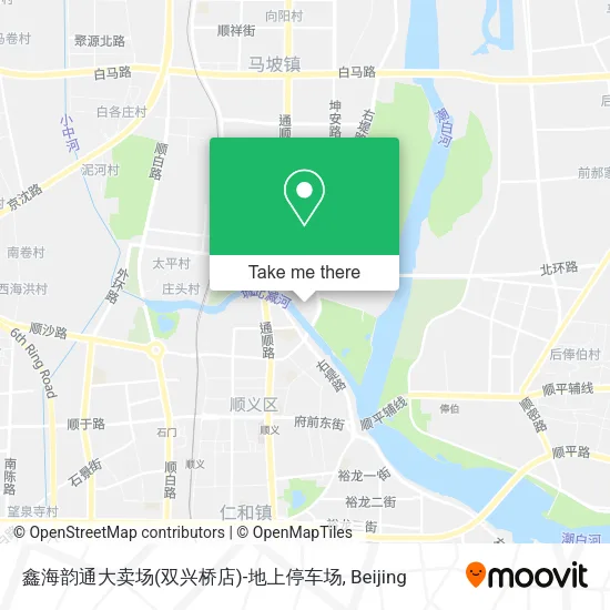 鑫海韵通大卖场(双兴桥店)-地上停车场 map
