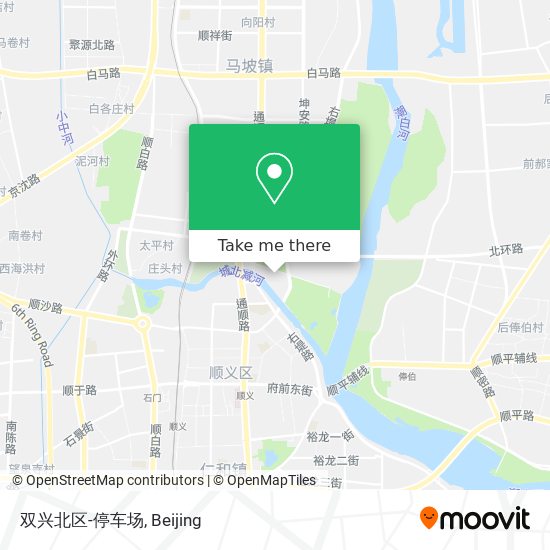 双兴北区-停车场 map