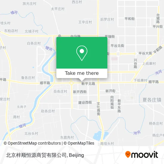 北京梓顺恒源商贸有限公司 map