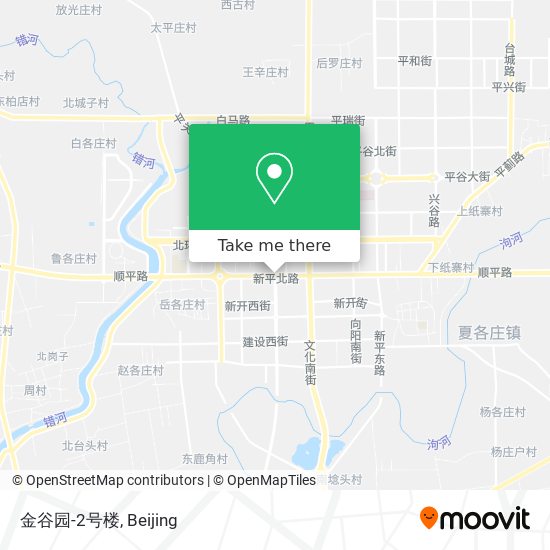 金谷园-2号楼 map
