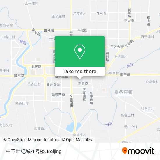 中卫世纪城-1号楼 map
