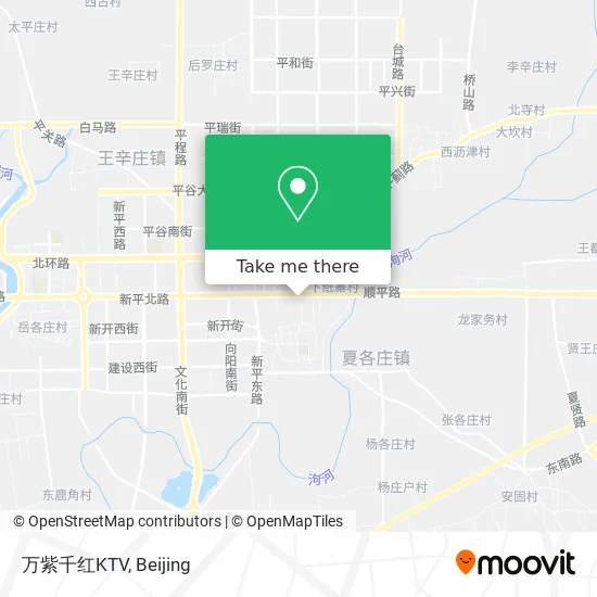 万紫千红KTV map