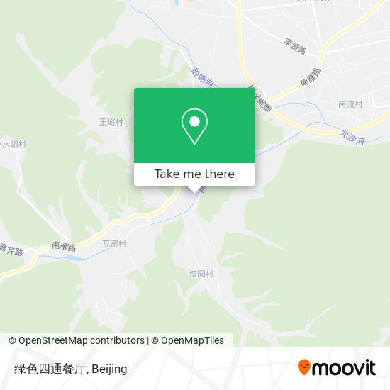 绿色四通餐厅 map