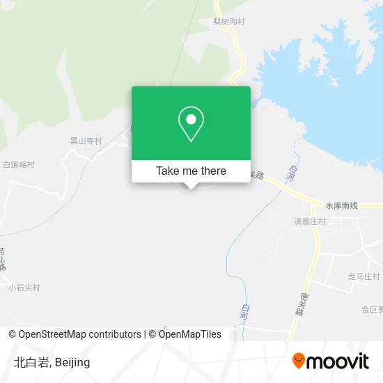 北白岩 map