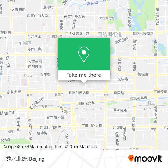 秀水北街 map